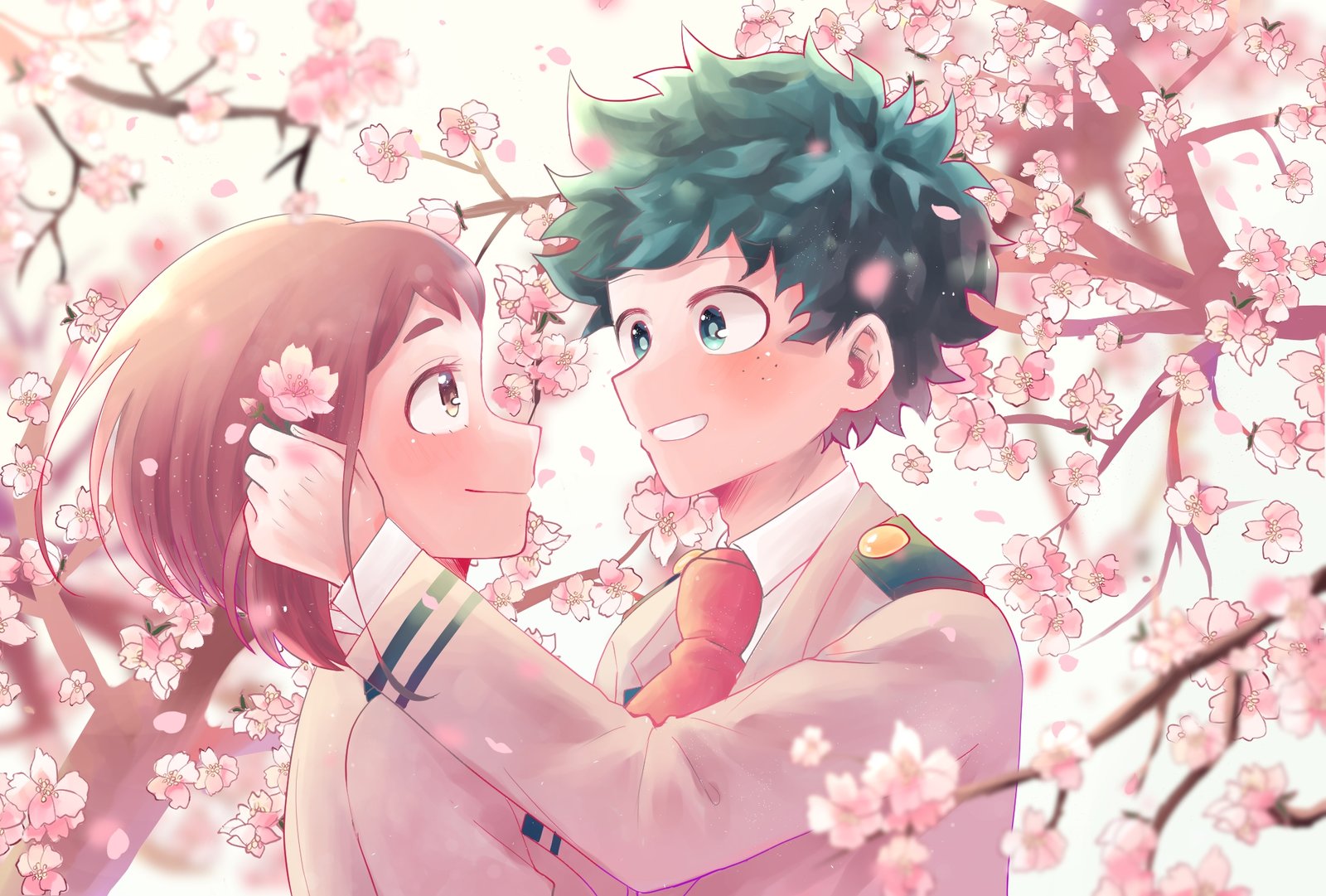 IzuOcha – Deku vs Ochako High-quality Wallpapers